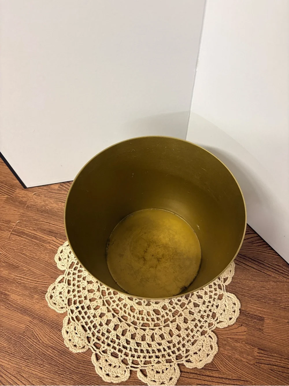 Vintage Metallic Gold Decorative Vase